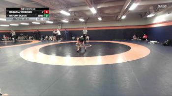 65-77 lbs Round 2 - Maxwell Widdison, American Fork vs Waylon Olson, Riverton Wolf Pack Wrestling Club