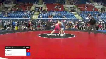 138 lbs Round Of 32 - Carter Ban, Minnesota vs Taylor Weaver, Pennsylvania