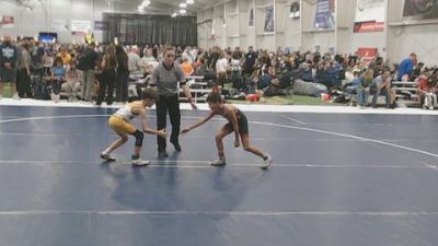 67 lbs Cons. Rd Of 32 - Briggs Hill, Immortal Athletics WC vs John Sioumcas, King Select