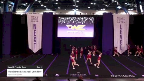 Woodlands Elite Cheer Company - Apaches Magnolia [2023 Level 2.2 Junior Prep Day 1] 2023 Next Level Nationals-Houston