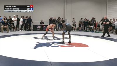 55 kg Champ. Rd Of 32 - Paden Alyea, Virginia vs Nathan Matthis, Maryland