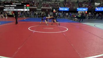 130 lbs Cons. Round 2 - Alexa Tweeten, Havre Wrestling Club vs Allie Treese, Darkhorse Wrestling Club