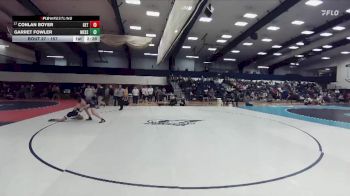 157 lbs Champ. Round 1 - Conlan Boyer, Gettysburg vs Garret Fowler, Messiah