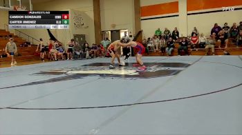 126 lbs Round 1 (6 Team) - Carter Jimenez, Ellis HS vs Camdon Gonzales, Highland-Doniphan West HS/Hiawatha HS/Troy HS