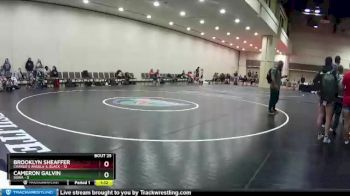 114 lbs Placement (16 Team) - Cameron Galvin, SOWA vs Brooklyn Sheaffer, Charlie`s Angels-IL Black