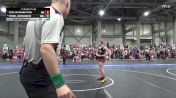 185 lbs Quarterfinal - Ithzel Hernandez, Dodge City Wrestling Academy vs Leolyn Karnowski, Wamego