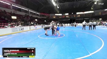 235 lbs 3rd Place Match - Aubree Nolan, Basha vs Alicia Rodriguez, Camp Verde