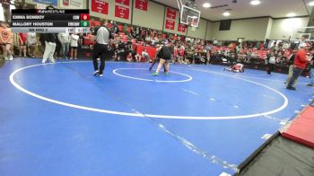 190 lbs Rr Rnd 2 - Emma Bomboy, Coweta vs Mallory Houston, Bookert T Washington