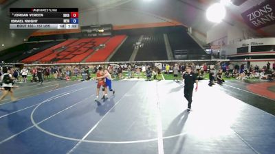 157 lbs Quarters - Jordan Vereen, South Carolina vs Israel Knight, Nevada