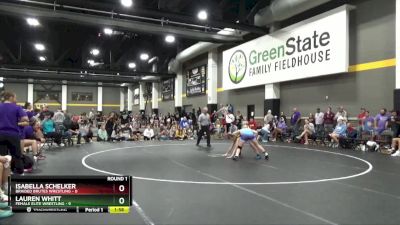 112 lbs Round 1 (16 Team) - Lauren Whitt, Female Elite Wrestling vs Isabella Schelker, Braided Brutes Wrestling