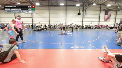 80 lbs Rr Rnd 2 - Trent Mayer, Wayne Danger - MS vs Cameron Ferreira, CTWHALE Orca - MS