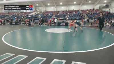 170 lbs Cons. Rd Of 16 - Colette Martinez, Titan Mercury Wrestling Club vs Julianna Darmafall, Victory Wrestling Club - VTC