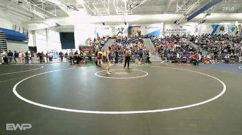 125 lbs Champ. Round 1 - Aubrey Winegarner, Wichita-West HS vs Elizabeth Schuster, Olathe East