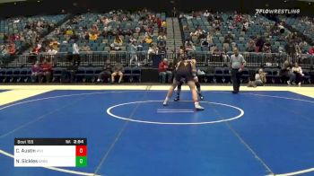 184 lbs Prelims - Clayton Austin, Arizona State vs Noah Sickles, Corban