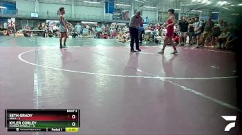 126 lbs Round 1 (6 Team) - Kyler Corley, Florida Pitbulls vs Seth Grady, WALA