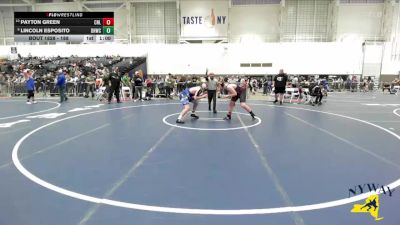 188 lbs Cons. Round 2 - Payton Green, Club Not Listed vs Lincoln Esposito, Dark Horse Wrestling Club