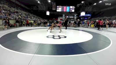 140 lbs Cons. Sub-rd Of 32 - Karlie Schneider, AZ vs Penelope Juarez, WI