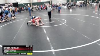 190 lbs Quarterfinal - Camden McMillan, Lincoln Northeast vs Brody Mattox, York