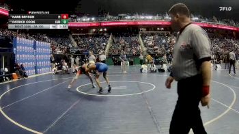 3A 120 lbs Semifinal - Kane Bryson, Pisgah High School vs Patrick Cook, Eastern Guilford