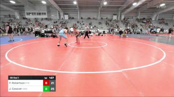 195 lbs Rr Rnd 1 - Paul Robertson, Strive vs Justin Cosover, Gold Medal Wrestling Club