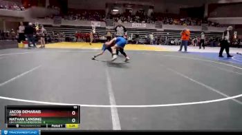 95 lbs Quarterfinals (8 Team) - Jacob DeMarais, Foley vs Nathan Lansing, LSH (LeSueur/Henderson)