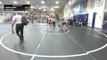 190 lbs Cons. Round 4 - Malia Aina, Liberty (Winchester) vs Alexis Llamas, Elsinore