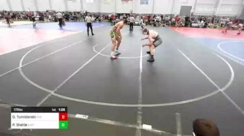 170 lbs Quarterfinal - Dylan Tumidanski, The Special Spartans vs Piercen Stahle, East Valley WC