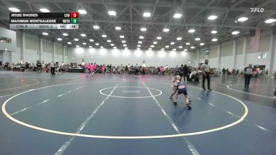 56 lbs Rr Rnd 2 - Jesse Rhodes, CTWHALE Beluga - EL vs Maximus Montealegre, Wayne Danger - EL