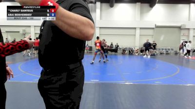 150 lbs Cons. Round 4 - Charly Sainteus, FL vs Abai Beishembiev, VA