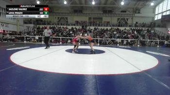 115 lbs 3rd Place Match - Jazlene Valdez, James Logan High School vs Livia Prado, California (San Ramon)