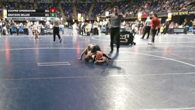 75 lbs Consy 2 - Cooper Sperratore, Solanco vs Grayson Miller, Belle Vernon