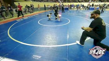 40 lbs Round Of 32 - Kemble Ky, Ponca City Wildcat Wrestling vs Fernando Cerda, OKC Saints Wrestling