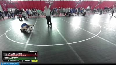 70 lbs 1st Place Match - Brady Stewart, Askren Wrestling vs Tatem Constantini, Parkview Albany Youth Wrestling