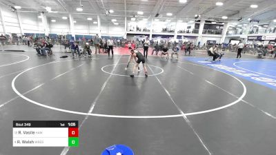 81 lbs Quarterfinal - Raymond Vasile, Hamma Shack vs Ryder Walsh, Wrestlers Way