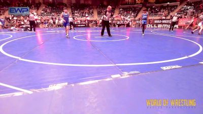 100 lbs Round Of 32 - OSITO TRUJILLO, Blue Devils vs Gaelle Cid, Toss Em Up