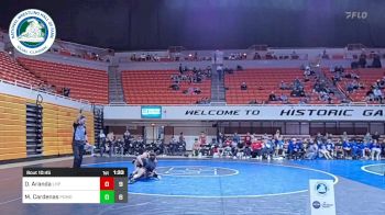 126 lbs Semifinal - Daniel Aranda, Lake Highland Prep vs Mark Cardenas, Pomona