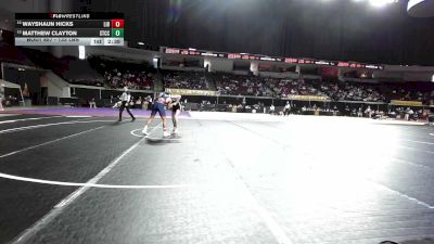 133 lbs Consi Of 8 #1 - Wayshaun Hicks, Liberty vs Matthew Clayton, Springfield Technical CC