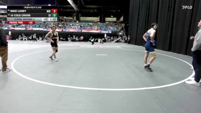 149 lbs Cons. Round 1 - 15 Cole Cross, Eastern Oregon vs Mike Loney, Indiana Tech