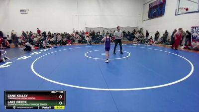 94-95 lbs Round 3 - Zane Kelley, Torrington Middle School vs Larz Dimick, Glenrock Intermediate Middle School