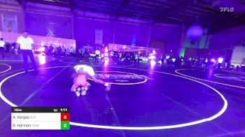 78 lbs Quarterfinal - Alfredo Vargas, Slyfox vs Brodie Harmon, Powerhouse Wrestling