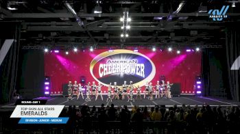 Top Gun All Stars - Emeralds [2024 L1 Junior - Medium Day 1] 2024 Cheer Power Grand Nationals