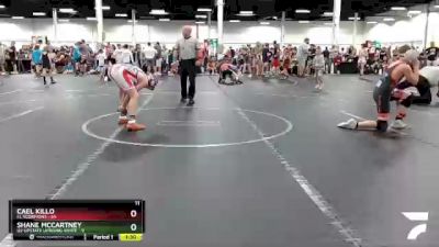 110 lbs Round 2 (8 Team) - Shane McCartney, U2 Upstate Uprising White vs Cael Killo, FL Scorpions