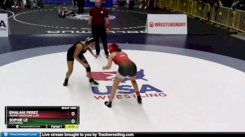 127 lbs Cons. Round 1 - Sophie Le, California vs Emalani Perez, Albany Wrestling Club