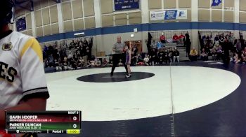 49 lbs Round 2 (4 Team) - Calvin Huhn, Brownsburg Wrestling Club vs Domani Island, Avon Wrestling Club