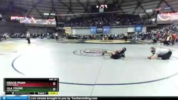 Cons. Round 2 - Ula Young, Hazen (Girls) vs Gracie Pham, Davis (Girls)