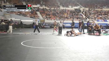 116-D2 Cons. Round 2 - Jordyn Isla, Somerton High School vs Jaslyn Aguilar, Yuma High School