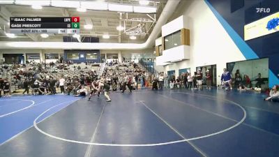 165 lbs Cons. Round 3 - Gage Prescott, South Summit vs Isaac Palmer, Lone Peak