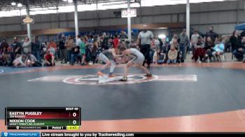 85 lbs Cons. Round 2 - Eastyn Pugsley, 208 Badgers vs Nixxon Cook, Legacy Wrestling Acadamy