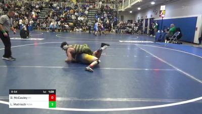 172 lbs R-64 - Devin McCauley, Mt. Lebanon vs Logan Matrisch, Penn Trafford