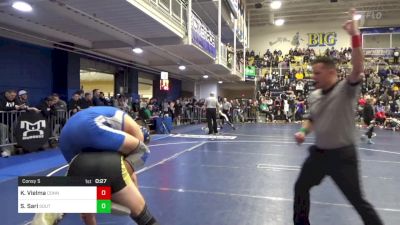 139 lbs Consy 5 - Kai Vielma, Connellsville vs Scottie Sari, Southern Regional-NJ